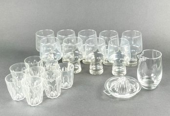 Vintage Clear Glassware, Juicer Etc.