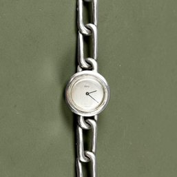 Obrey Sterling SIlver Chain Link Wrist Watch