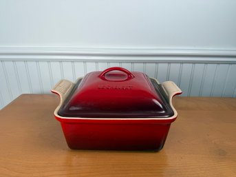 Le Creuset Red Cooking Pot