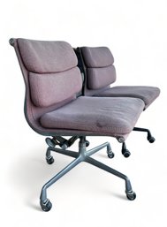 Herman Miller For Eames Soft Pad Office Side Chair, Pair