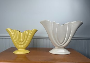 Vintage Haegar And Carmark Ceramic Vases