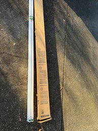 Two Cooper Metalux 8' Flourescent Light Fixtures (one New In Box)