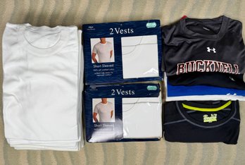 Mens Underpinning Tops In XL, 20 Pcs