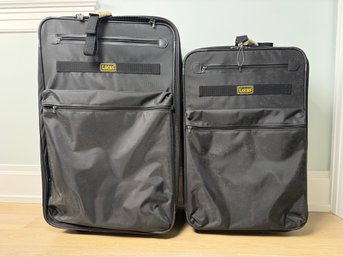 Lucas, Black Luggage Bags On Wheels