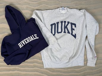 Duke And Riverdale College Or University Sweatshirts, XL