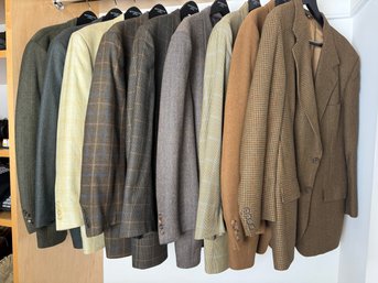 Men's Designer Suit / Sport Coats And Pants In Wool And Cashmere