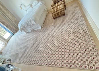 Stark Custom Room Sized Rug In Floral Matrix 18 1/2' X 12'