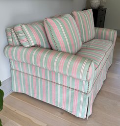 Avery Boardman Grosgrain Upholstery Full Size Sleeper Sofa