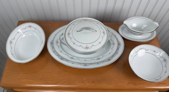 Selection Of Beautiful Noritake Japan Porcelain Fairmont Pattern Servewear