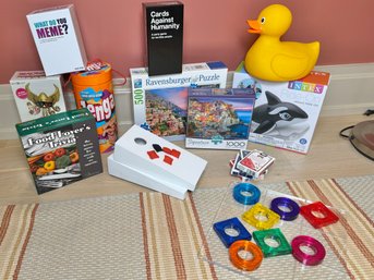 Selection Of Interactive Games And Puzzles -table Top Fun