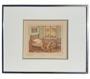 SUSAN HUNT-WULKOWICZ 'MORNING' ETCHING