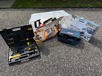 Selection Of Hand And Power Tools - Dremmel, Drill,