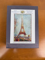 New, Wooden Jigsaw Puzzle Georges Seurat  Image Of Eiffel Tower
