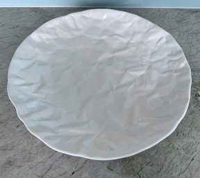 18' Diameter Chefology Crinkled Ceramic Serving Plate