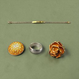 Assorted Sterling Silver Disco Feel Jewelry