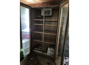 Custom Standing Vinotemp Wine Cooler