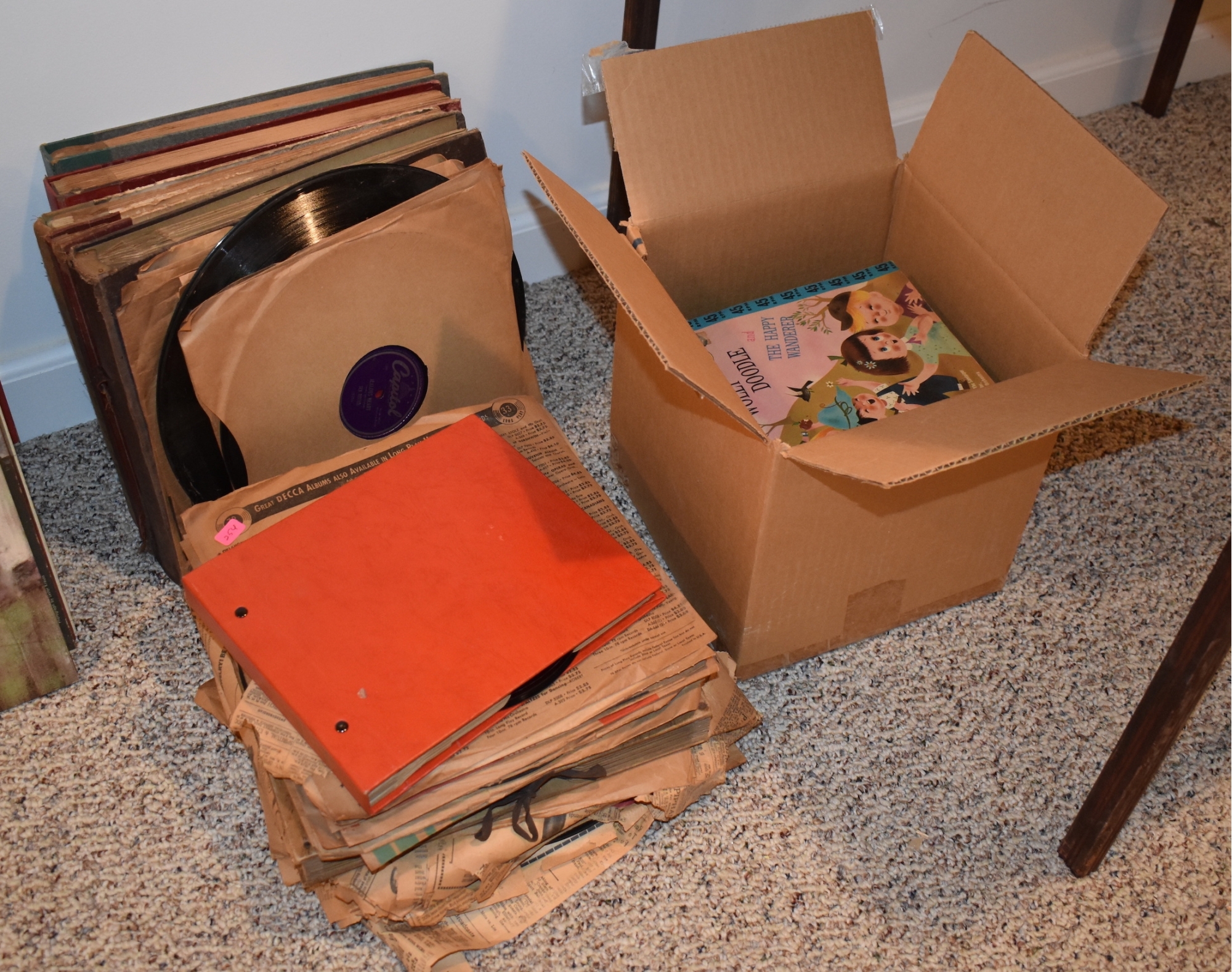 Dealers Lot Of 45s And 78 RPM Records #1782 | Auctionninja.com