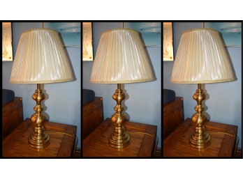 Brass Lamps (3)