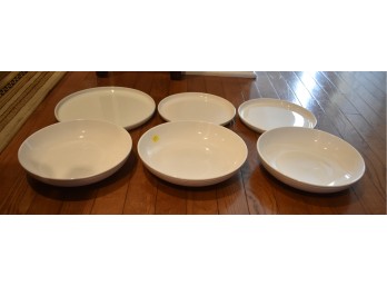 6pc Mixed Fine China Lot: Mikasa 'Samantha' Bone China (1) & La Rochelle Porcelain With (5)