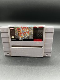 SimCity Super Nintendo SNES 1991 Authentic Cartridge