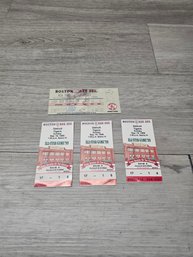 Vtg Boston Red Sox Tickets A5