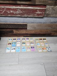 Vtg Pokemon Cards Binder Sleeves (cards On Both Sides) A5