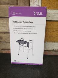 New In Box Fold Away Walker Tray H1