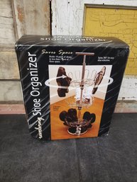 New In Box Metal Shoe Organizer H1
