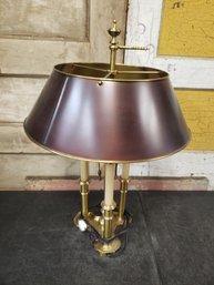Lamp With Metal Shade H1