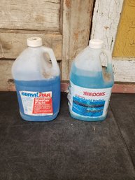 2 Piece Glass Cleaner Jug Lot H4