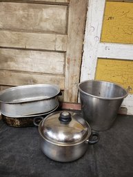 4 Piece Cookware Lot H4