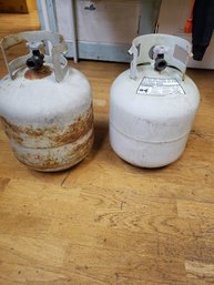 2 Full Propane Tanks B4