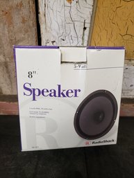 8 Inch Radio Shack Speaker In Open Box B4