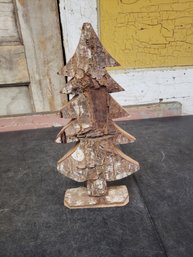 Wooden Tree Decoration J2