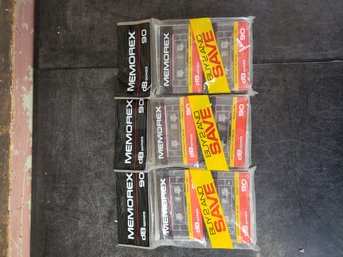 Memorex Cassette Tape Lot D3