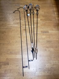 Shepherd Hook And Torch Yard Stake Lot B1