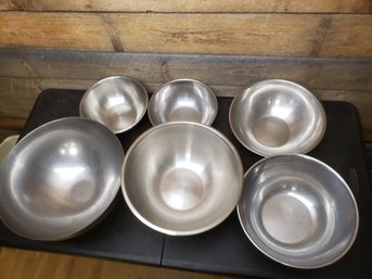 Stainless Steel Mixing Bowl Lot F1