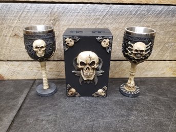 Skull Cups And Box F1