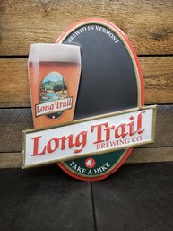 Metal Long Trail Beer Sign F1