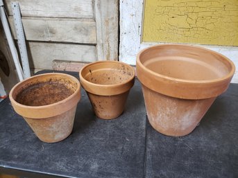Flower Pots 3x J3