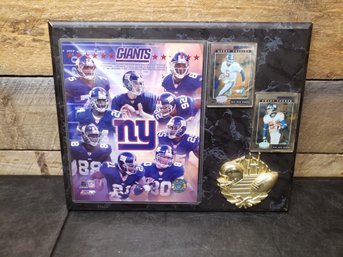 New York Giants Plaque K3