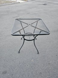 Iron Outside Patio Table