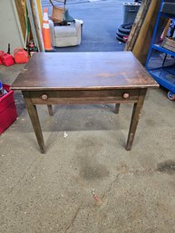 Nice Vtg Wood Table Made In New Hampshire