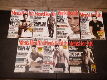 Men's Health Magazine Lot 1 7x C2