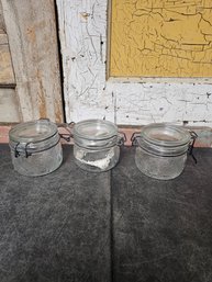 Small Glass Jar Lot G2