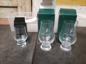 Laphroaig And Lagavulin Distillery Glassware Lot G2