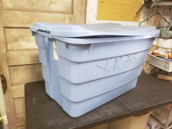 Large Blue 36 Gallon Storage Tote A4