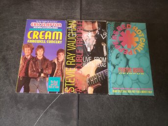 Music Concert VHS Tape Lot D2