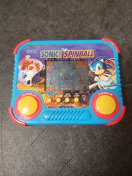 Vtg 1990 Sega Sonic Spinball Handheld Game D2