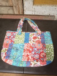Quilted Tote Bag D2